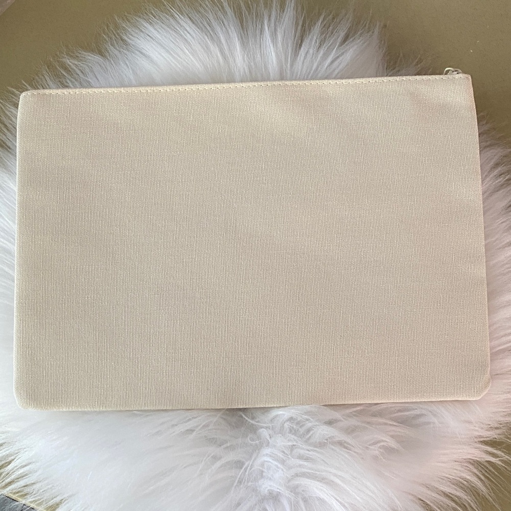 Dior beauty spring flower makeup pouch new. 11”x8” - Picture 3 of 8
